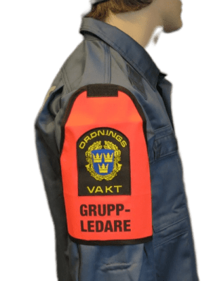 Armbindel Ordningsvakt Grupp/Arbetsledare – Tydligt Identifieringsmärke