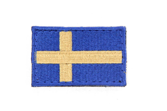 Snigel Patch SWE Flagga-16 Small – Svensk flagga liten