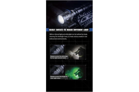 NEXTORCH WL50 IR WEAPON FLASHLIGHT