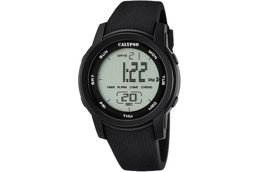 CALYPSO DIGITAL WATCH BLACK K5698/6