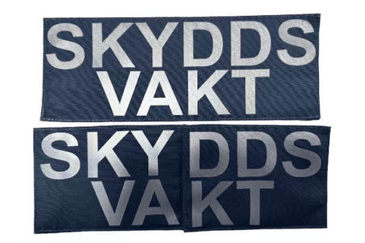 Skyddsvakt Patch Kit med Kardborre – Bröst & Ryggplattor