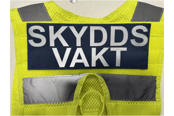 Skyddsvakt Patch Kit med Kardborre – Bröst & Ryggplattor