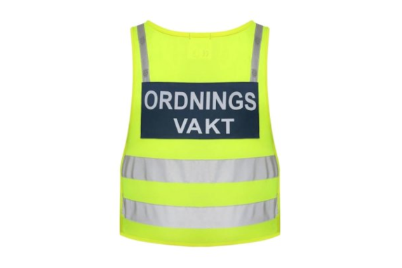 Varselväst Tight Ordningsvakt Robust